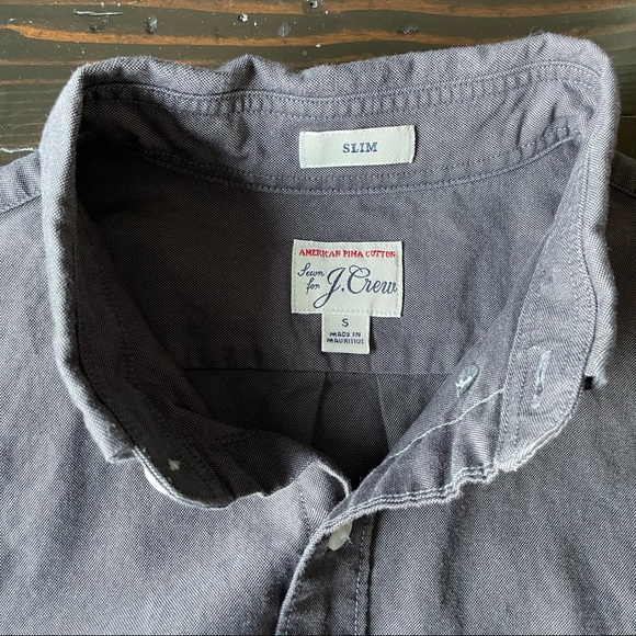 JCrew slim fit gray button up - Picture 3 of 5